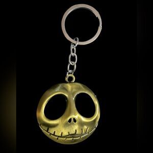 KEY RING, NIGHTMARE BEFORE CHRISTMAS IN BRONZE TONE